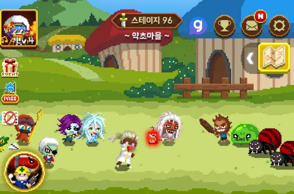 방치형 모바일 RPG 게임 전자오락수호대 Vol.2