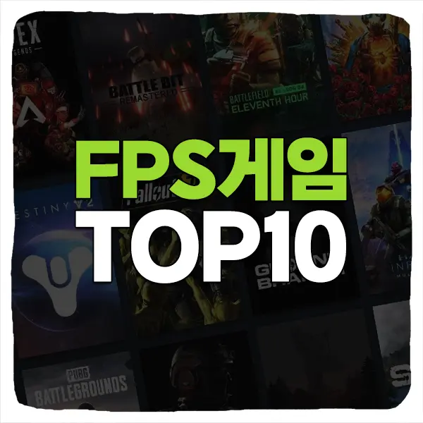 전세계 FPS 게임 추천 순위 TOP 10